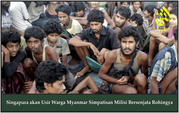 Singapura akan Usir Warga Myanmar Simpatisan Milisi Bersenjata Rohingya