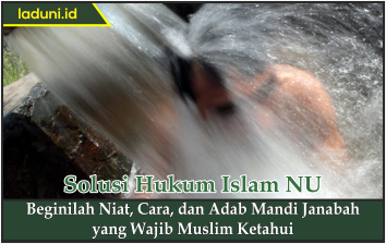 Beginilah Niat, Cara, dan Adab Mandi Janabah yang Wajib Muslim Ketahui