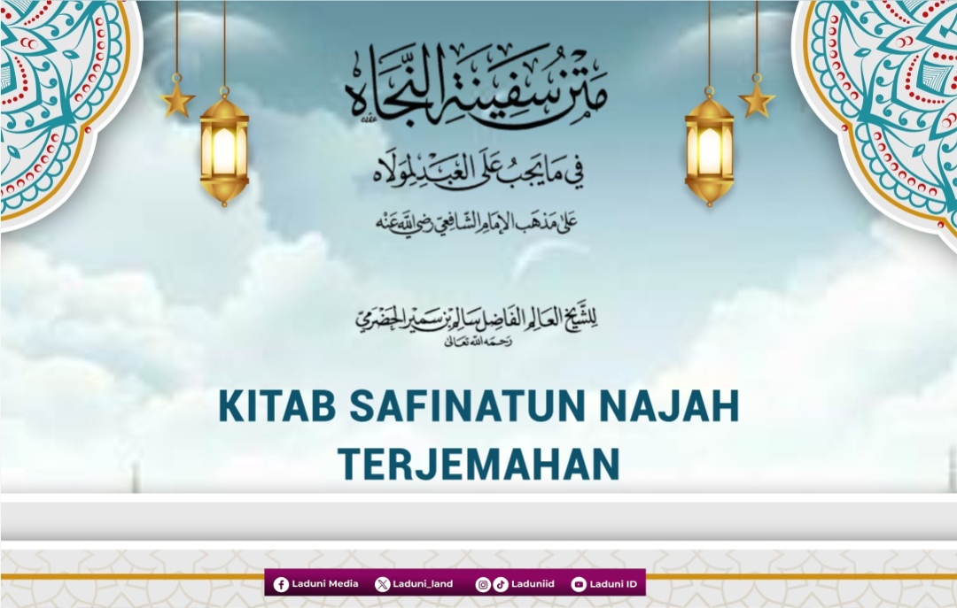 Terjemah Kitab Safinatun Naja Fasal 18 | Perkara Suci Yang Berasal Dari Najis